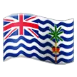 flag: British Indian Ocean Territory for Samsung platform