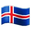 flag: Iceland עבור פלטפורמת Samsung