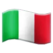 flag: Italy para la plataforma Samsung