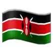 flag: Kenya για την πλατφόρμα Samsung