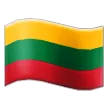 flag: Lithuania για την πλατφόρμα Samsung