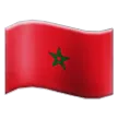 flag: Morocco لمنصة Samsung