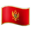 flag: Montenegro för Samsung-plattform
