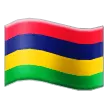 flag: Mauritius for Samsung platform