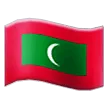 flag: Maldives pour la plateforme Samsung