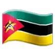 flag: Mozambique για την πλατφόρμα Samsung