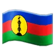 flag: New Caledonia لمنصة Samsung