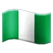 flag: Nigeria for Samsung-plattformen
