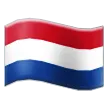 flag: Netherlands för Samsung-plattform