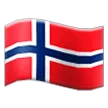 flag: Norway para la plataforma Samsung