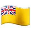 Samsung প্ল্যাটফর্মে জন্য flag: Niue