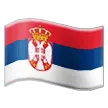 flag: Serbia для платформы Samsung