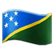 flag: Solomon Islands for Samsung platform