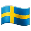 flag: Sweden για την πλατφόρμα Samsung