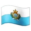 flag: San Marino สำหรับแพลตฟอร์ม Samsung