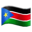 Samsungプラットフォームのflag: South Sudan
