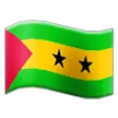 flag: São Tomé & Príncipe för Samsung-plattform