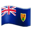 flag: Turks & Caicos Islands för Samsung-plattform
