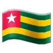 flag: Togo untuk platform Samsung