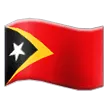 flag: Timor-Leste для платформы Samsung