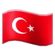 flag: Türkiye untuk platform Samsung