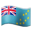 flag: Tuvalu para la plataforma Samsung