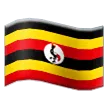 flag: Uganda para la plataforma Samsung