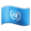 flag: United Nations untuk platform Samsung