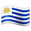 flag: Uruguay για την πλατφόρμα Samsung