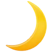 crescent moon untuk platform Samsung