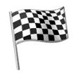 chequered flag for Samsung-plattformen