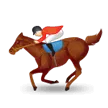 horse racing: light skin tone untuk platform Samsung