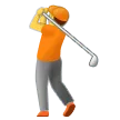 Samsung প্ল্যাটফর্মে জন্য person golfing