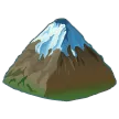 Samsung platformu için snow-capped mountain