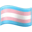 Samsung প্ল্যাটফর্মে জন্য transgender flag