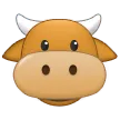 Samsung प्लेटफ़ॉर्म के लिए cow face