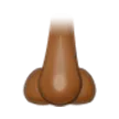 nose: medium-dark skin tone สำหรับแพลตฟอร์ม Samsung