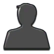bust in silhouette لمنصة Samsung