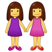 women holding hands per la piattaforma Samsung
