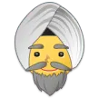 man wearing turban per la piattaforma Samsung