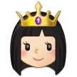 princess: light skin tone untuk platform Samsung