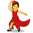 woman dancing for Samsung platform