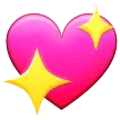 Samsung platformu için sparkling heart