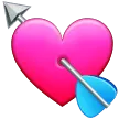 heart with arrow untuk platform Samsung