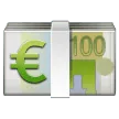 euro banknote for Samsung-plattformen