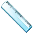 straight ruler för Samsung-plattform