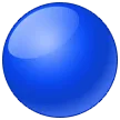 Samsung 플랫폼을 위한 blue circle