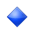 small blue diamond لمنصة Samsung