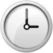 three o’clock för Samsung-plattform