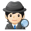 detective: light skin tone untuk platform Samsung